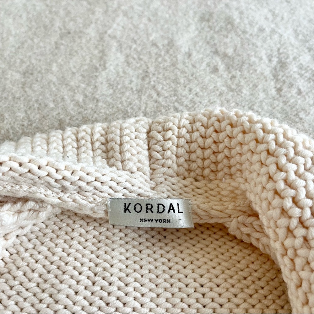 Kordal 100% wool chunky fringe cardigan - Picture 5 of 8